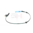 GH GH-701502V - Capteur, vitesse de roue avant gauche