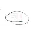 GH GH-701906 - Capteur, vitesse de roue 