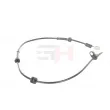 GH GH-702211 - Capteur, vitesse de roue 