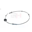 GH GH-702218H - Capteur, vitesse de roue avant droit