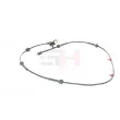 GH GH-702265H - Capteur, vitesse de roue avant droit