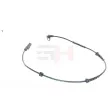 GH GH-702301 - Capteur, vitesse de roue 