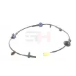 GH GH-702629V - Capteur, vitesse de roue avant gauche
