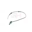 GH GH-711907 - Capteur, vitesse de roue 