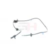 GH GH-712616V - Capteur, vitesse de roue arrière gauche
