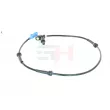 GH GH-713704 - Capteur, vitesse de roue 