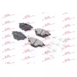 Jeu de 4 plaquettes de frein avant SRLine [S70-1707]