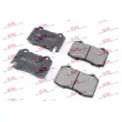 Jeu de 4 plaquettes de frein avant SRLine [S70-1741]