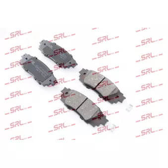 SRLine S70-1755 - Jeu de 4 plaquettes de frein avant