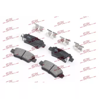 SRLine S70-1780 - Jeu de 4 plaquettes de frein avant
