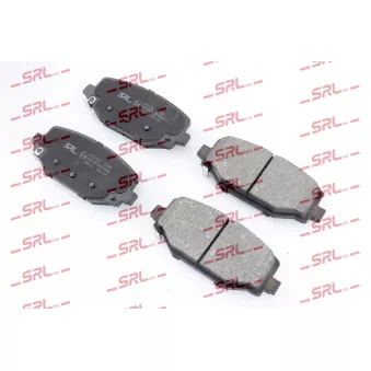 SRLine S70-1787 - Jeu de 4 plaquettes de frein avant