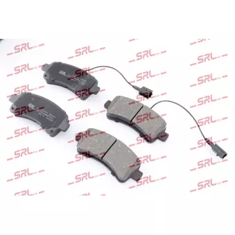 SRLine S70-1810 - Jeu de 4 plaquettes de frein avant