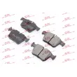 Jeu de 4 plaquettes de frein avant SRLine [S70-1836]