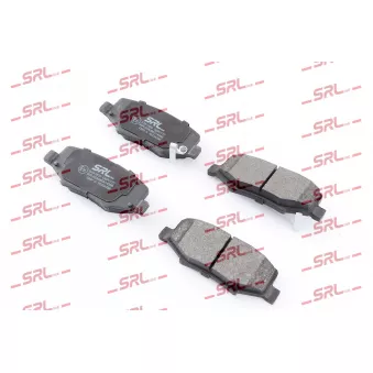 SRLine S70-1839 - Jeu de 4 plaquettes de frein arrière