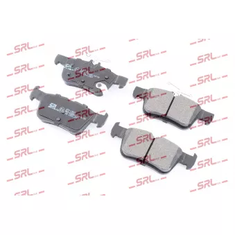 SRLine S70-1967 - Jeu de 4 plaquettes de frein avant
