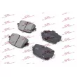 Jeu de 4 plaquettes de frein arrière SRLine [S70-1970]