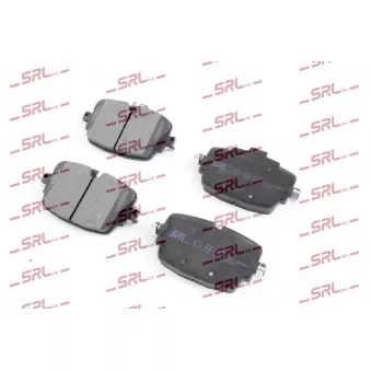 SRLine S70-1970 - Jeu de 4 plaquettes de frein arrière