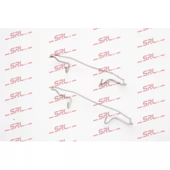 SRLine S75-0010 - Kit d'accessoires, plaquette de frein à disque