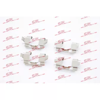 SRLine S75-0039 - Kit d'accessoires, plaquette de frein à disque