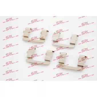 SRLine S75-0096 - Kit d'accessoires, plaquette de frein à disque