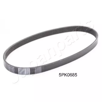 JAPANPARTS DV-5PK0685 - Courroie trapézoïdale à nervures