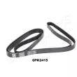 Courroie trapézoïdale à nervures JAPANPARTS [DV-6PK2415]
