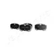 JAPANPARTS PA-0013AF - Jeu de 4 plaquettes de frein avant