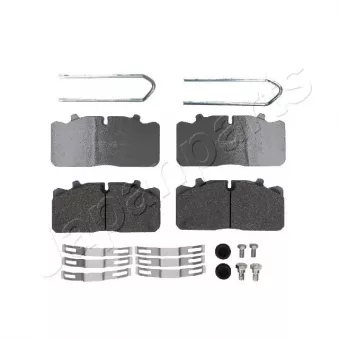 JAPANPARTS PA-0257AF - Jeu de 4 plaquettes de frein avant