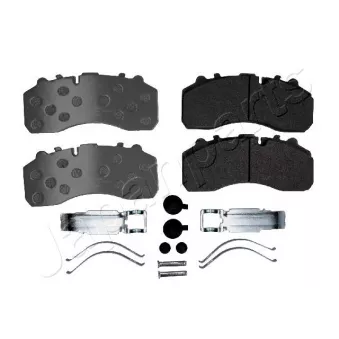 JAPANPARTS PA-0559AF - Jeu de 4 plaquettes de frein