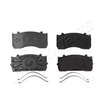 JAPANPARTS PA-0561AF - Jeu de 4 plaquettes de frein