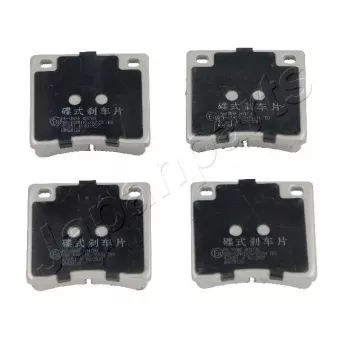 JAPANPARTS PA-100AF - Jeu de 4 plaquettes de frein avant