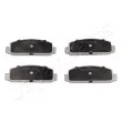 Jeu de 4 plaquettes de frein avant JAPANPARTS [PA-328AF]