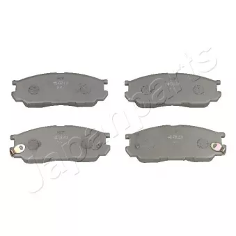 JAPANPARTS PA-397AF - Jeu de 4 plaquettes de frein avant