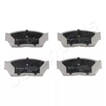 JAPANPARTS PA-413AF - Jeu de 4 plaquettes de frein avant