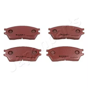 JAPANPARTS PA-421AF - Jeu de 4 plaquettes de frein avant