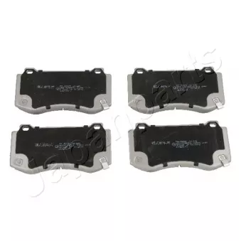 JAPANPARTS PA-920AF - Jeu de 4 plaquettes de frein arrière