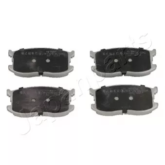 JAPANPARTS PA-998AF - Jeu de 4 plaquettes de frein avant