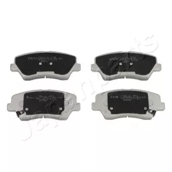 JAPANPARTS PA-K31AF - Jeu de 4 plaquettes de frein avant