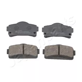 JAPANPARTS PA-MC03 - Jeu de 4 plaquettes de frein avant