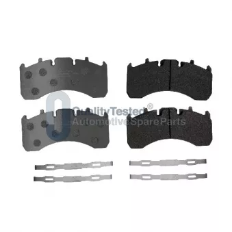 JAPANPARTS PA0725JM - Jeu de 4 plaquettes de frein avant
