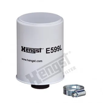 Filtre à air HENGST FILTER E599L pour MAGIRUS-DEUTZ M-Series F 12/370 - 370cv