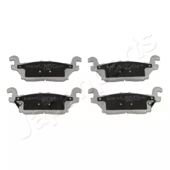 JAPANPARTS PP-003AF - Jeu de 4 plaquettes de frein arrière