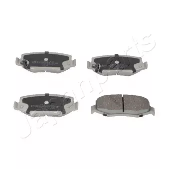 JAPANPARTS PP-011AF - Jeu de 4 plaquettes de frein arrière