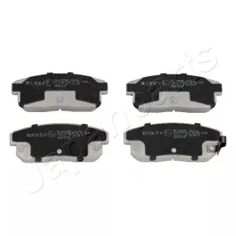 JAPANPARTS PP-0203AF - Jeu de 4 plaquettes de frein avant