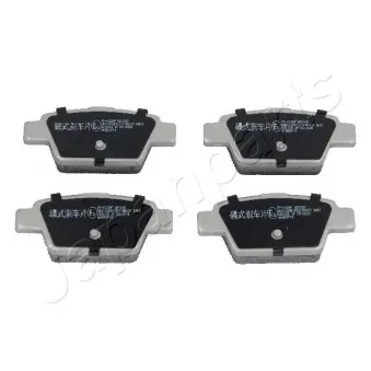 JAPANPARTS PP-022AF - Jeu de 4 plaquettes de frein avant
