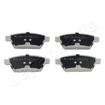 JAPANPARTS PP-312AF - Jeu de 4 plaquettes de frein arrière