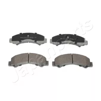 JAPANPARTS PP-909AF - Jeu de 4 plaquettes de frein arrière