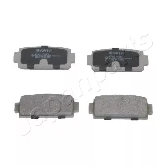 JAPANPARTS PP-MC01 - Jeu de 4 plaquettes de frein arrière