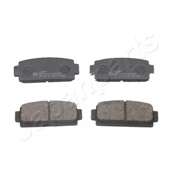 JAPANPARTS PP-MC02 - Jeu de 4 plaquettes de frein arrière