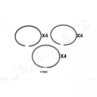 JAPANPARTS RC17880 - Segment de piston